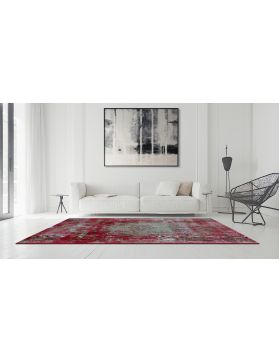 Tappeto Vintage 270 x 189 rosso