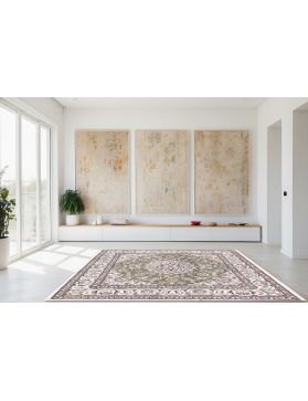 Tappeto Nain persiano 204 x 194 verde