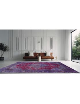 Tappeto Vintage 284 X 188 blu