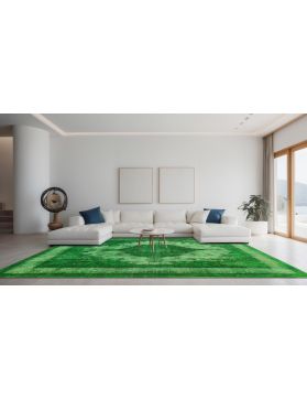 Tappeto Vintage 433 X 348 verde