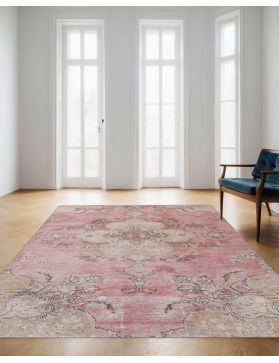 Tappeto vintage persiano 213 x 133 beige