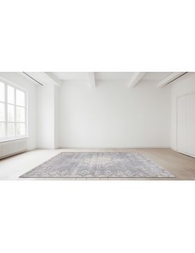 Tappeto vintage persiano 273 x 200 blu