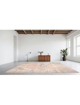 Tappeto vintage persiano 490 x 295 beige