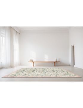 Tappeto vintage 287 x 178 beige