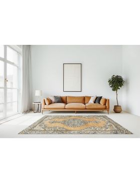 Tappeto vintage 200 x 112 beige