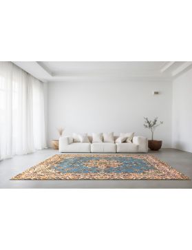 Tappeto persiano 245 x 200 blu
