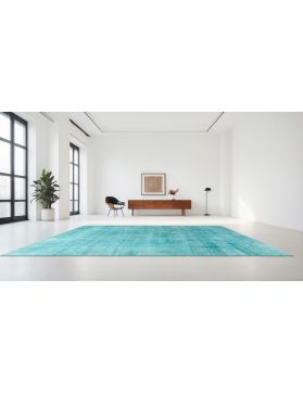 Tappeto vintage persiano 350 x 273 blu