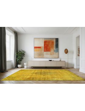 Tappeto vintage persiano 300 x 200 giallo