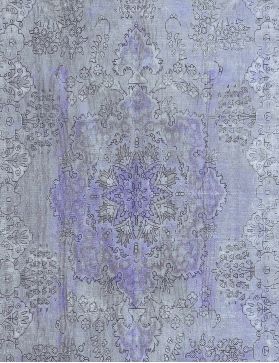 Tappeto Vintage 380 x 290 blu