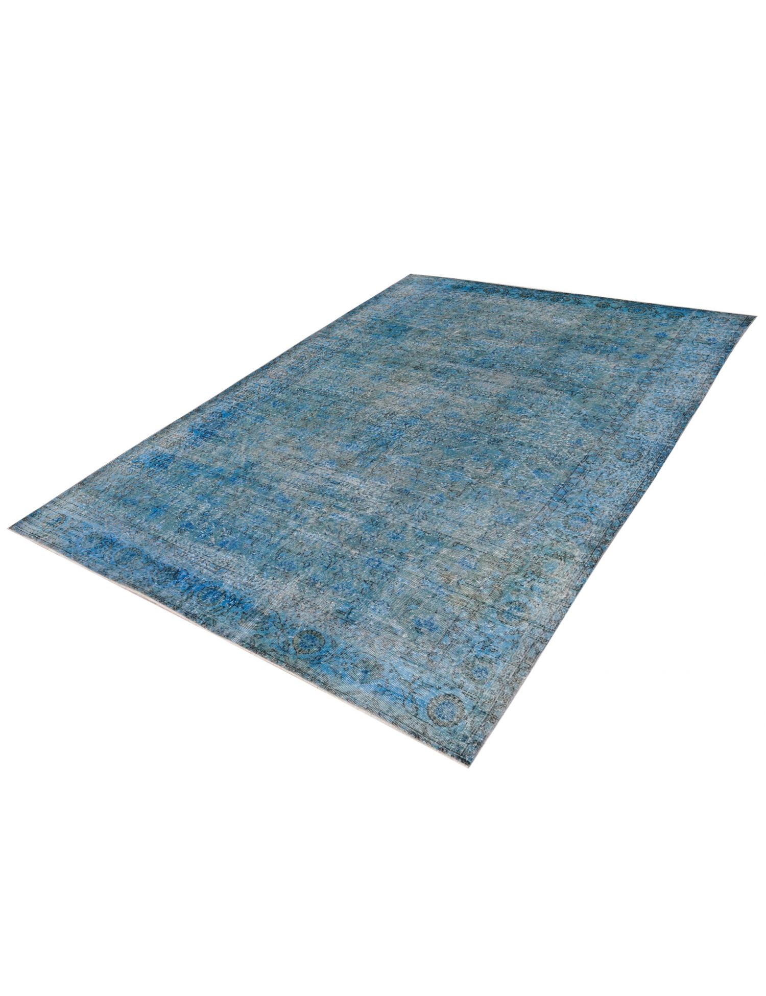 Vintage Teppich blau 313 X 215
