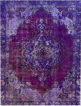 Tappeto vintage persiano  viola <br/>255 x 185 cm