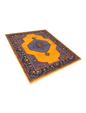 Perserteppich 199 x 136 blau