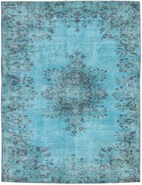 Tappeto vintage 215 x 110 blu