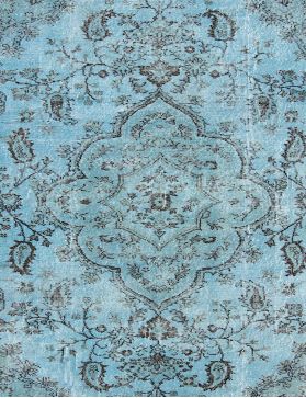 Tappeto vintage 280 x 170 blu