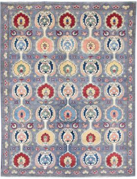 Kazak Teppich 293 x 198 grau