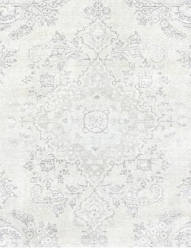 Tappeto vintage persiano 284 x 201 beige