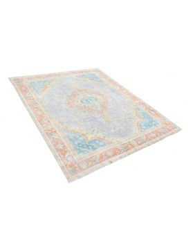 Tappeto vintage persiano 376 x 289 multicolore