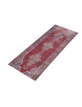 Tappeto Vintage 271 x 111 rosso