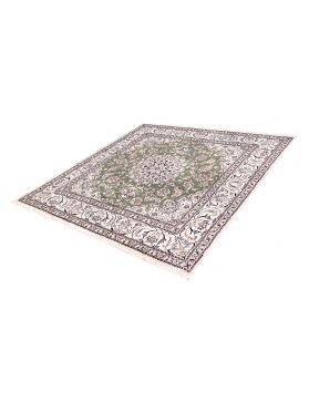 Tappeto Nain persiano 204 x 194 verde