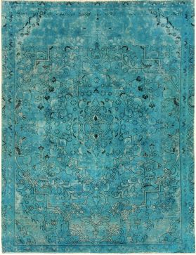 Tappeto vintage persiano  blu <br/>327 x 224 cm