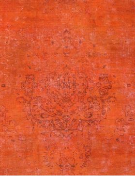 Tappeto vintage persiano 270 x 185 arancione