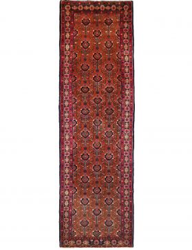 Tappeto persiano 289 x 90 rosso