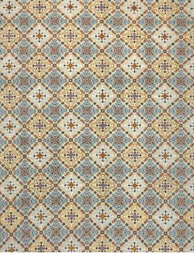 Tappeto persiano 385 x 278 verde