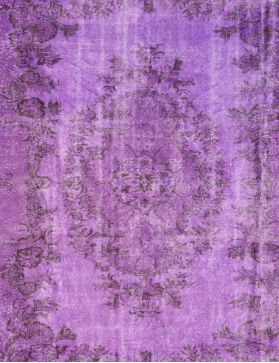 Tappeto vintage 293 x 197 viola
