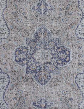 Tappeto vintage 287 x 176 grigio