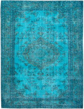 Tappeto vintage 293 x 166 blu