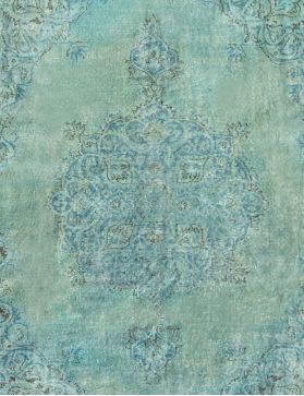 Tappeto vintage 324 x 205 blu
