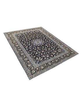 Kashan 370 x 272 blau