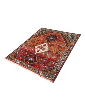 Shiraz 219 x 189 mehrfarbig