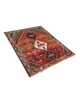 Shiraz 219 x 189 mehrfarbig