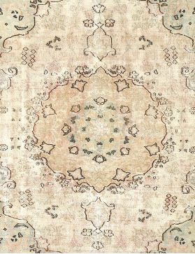 Tappeto vintage persiano 285 x 188 beige