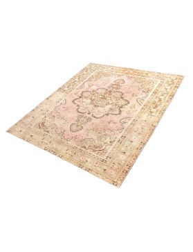 Tappeto vintage persiano 290 x 190 rosa