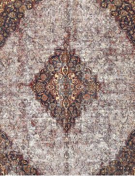 Tappeto vintage 392 x 291 viola