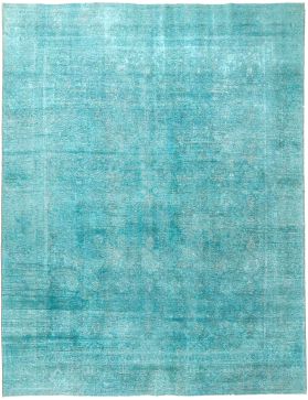 Tappeto vintage persiano 350 x 273 blu