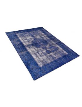 Tappeto vintage persiano 284 x 195 blu