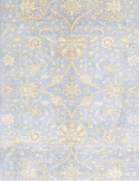 Perserteppich 380 x 296 blau