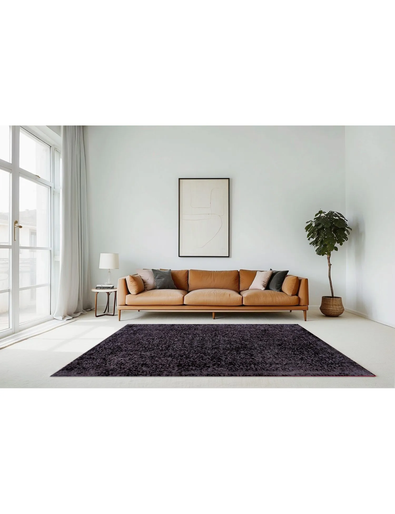 Persialaiset vintage matot  musta  387 x 290 cm