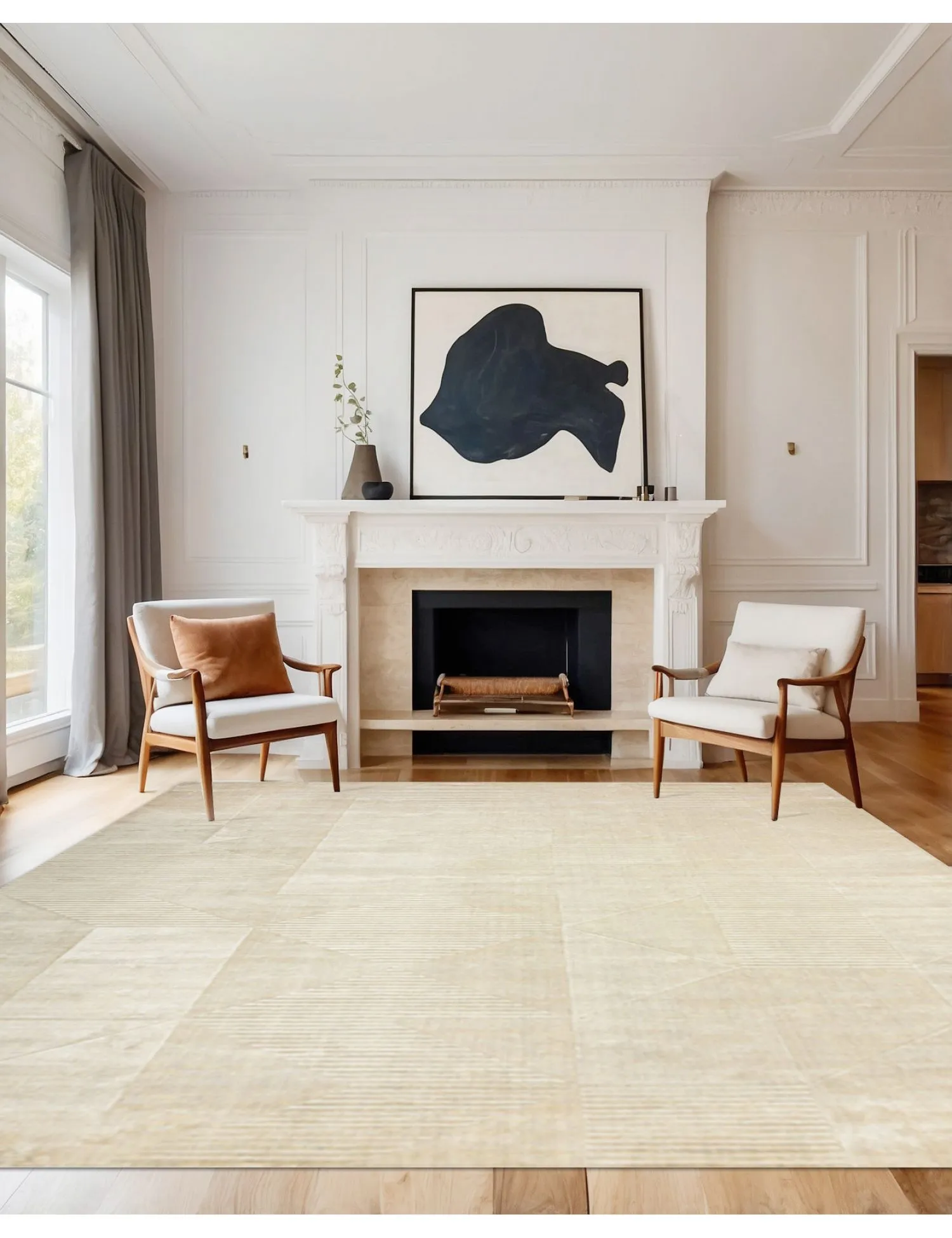 Tencel Silk  beige   320 x 220 cm