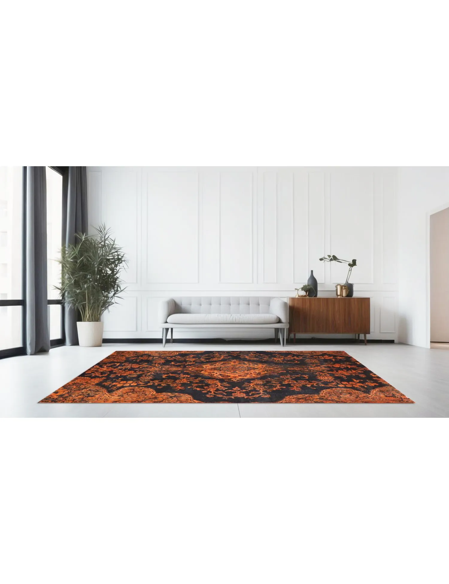 Persialaiset vintage matot  sininen  167 x 120 cm