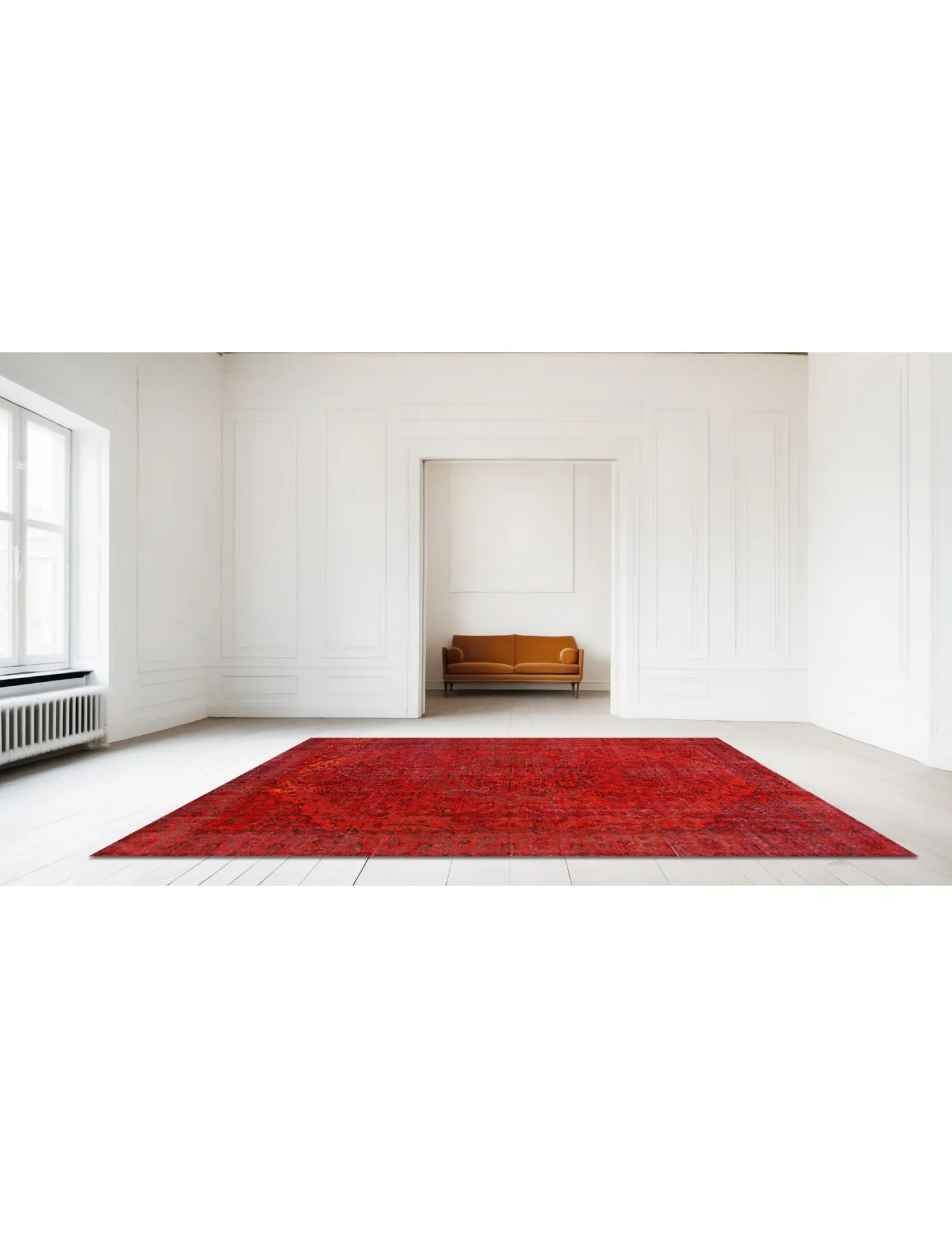Persian Vintage Carpet  red   284 x 195 cm