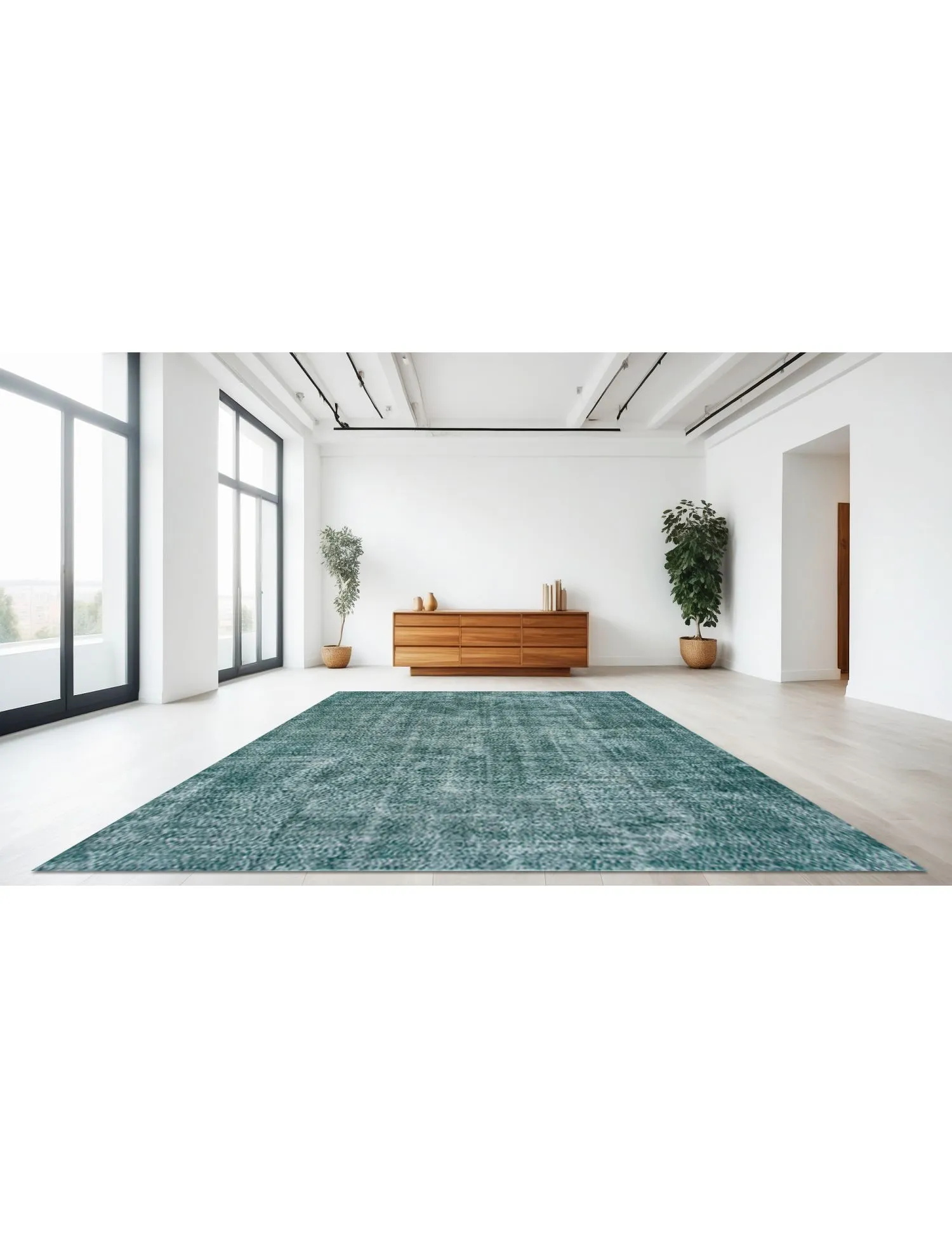 Vintage Carpet  green   384 x 237 cm