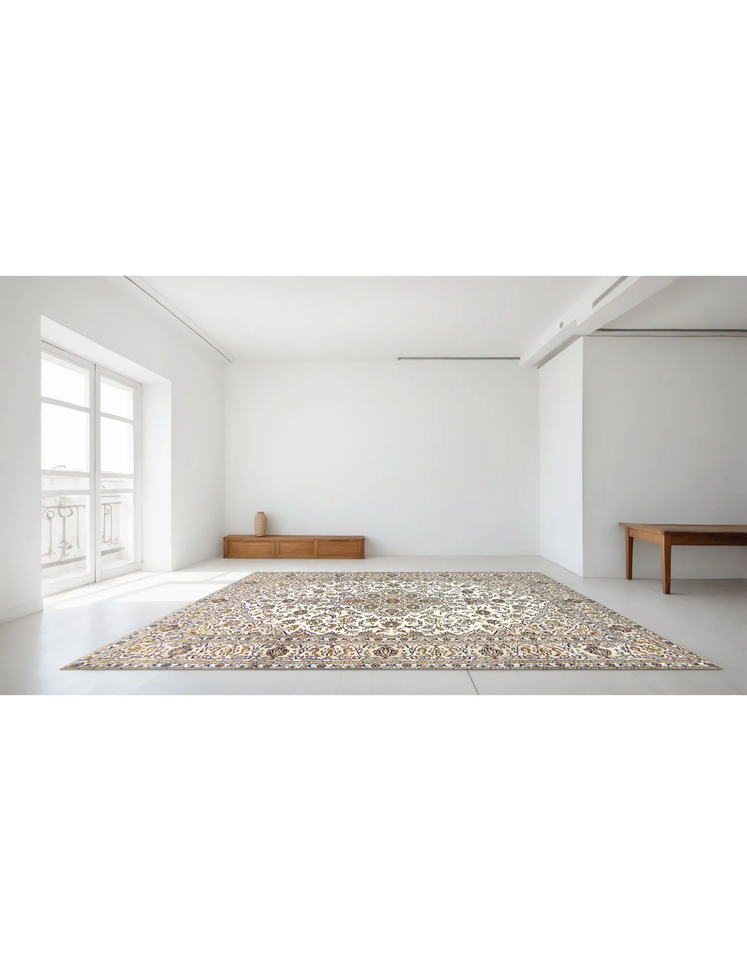 Ardakan Patina  beige   348 x 242 cm