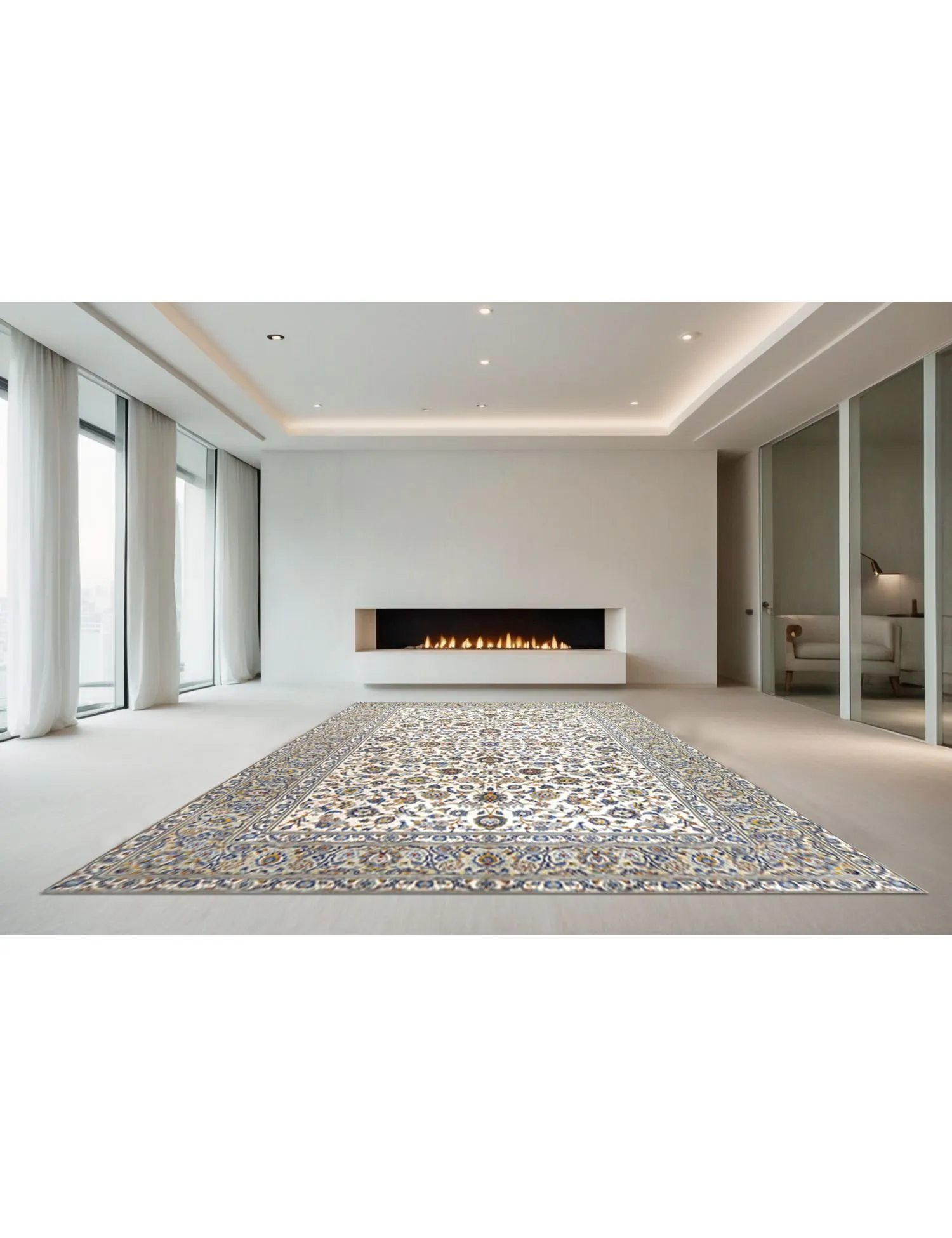 Ardakan Patina  beige   392 x 276 cm