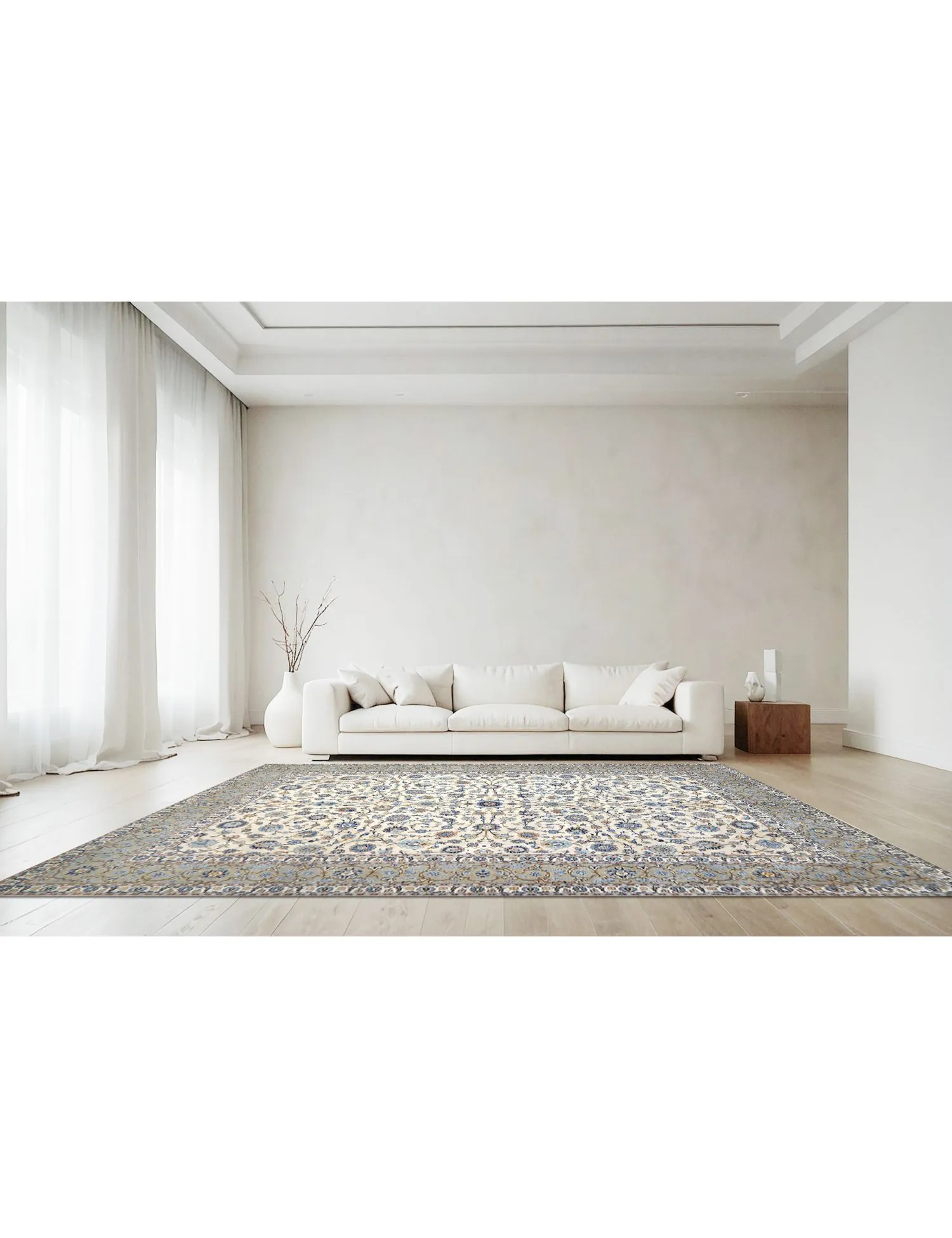 Kashan Patina  beige  423 x 310 cm