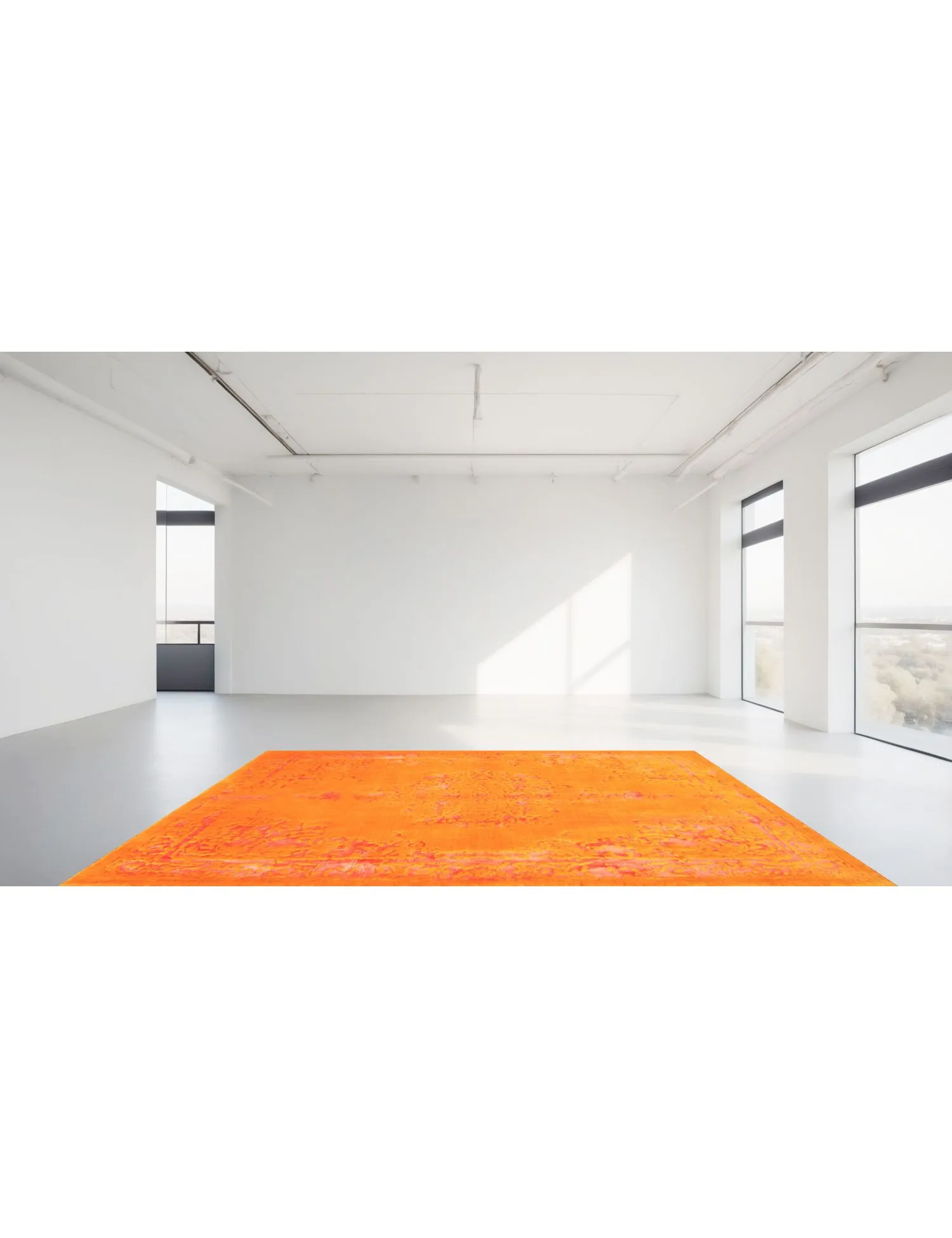 Soba  orange  293 x 203 cm