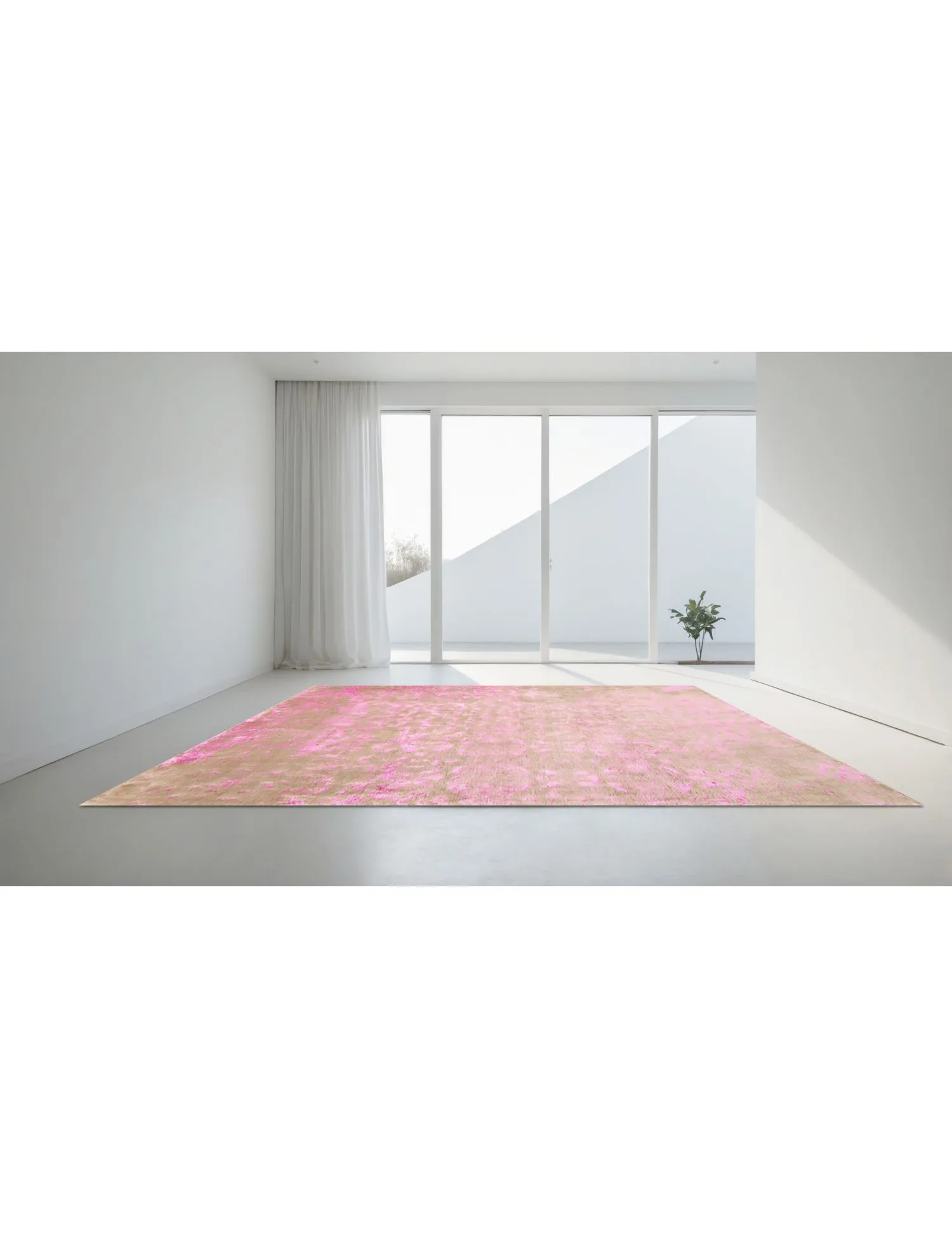 Soba  rosa  290 x 202 cm